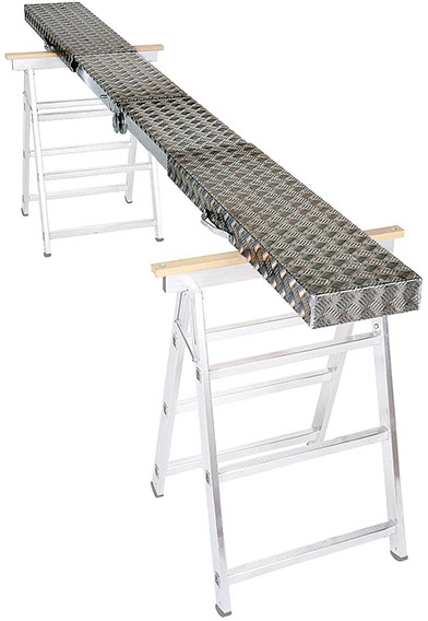 Iller Aluminium Auszugsdiele 30190 1,28-4,00m