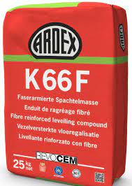 ARDEX K 66 F Faserarmierte Spachtelmasse REVOCEM Technologie 25 kg Papiersack