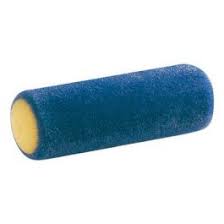 Storch Flockwalze 11cm Ø35 AquaSTAR superflock beids. rund blau