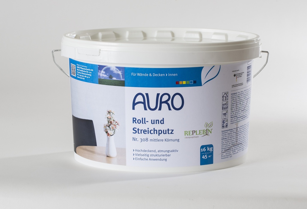 Auro Roll- und Streichputz 308 mittel16kg