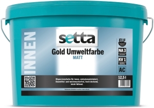 Setta Gold Umweltfarbe weiss NQ 2,5l