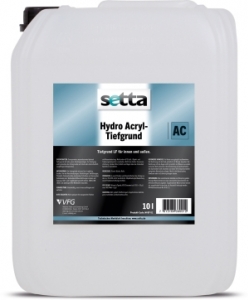 Setta Hydro-Acryl Tiefgrund farblos 10l