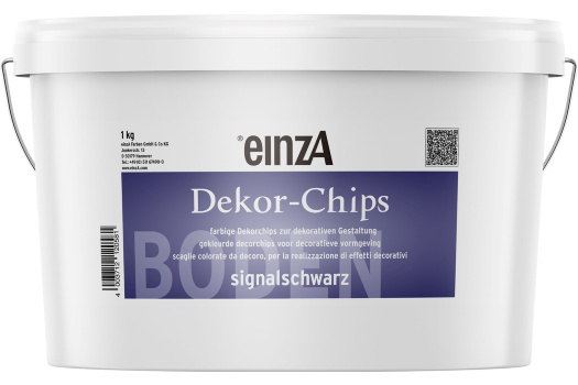 einzA Dekor-Chips 3 mm verkehrsgelb 1kg