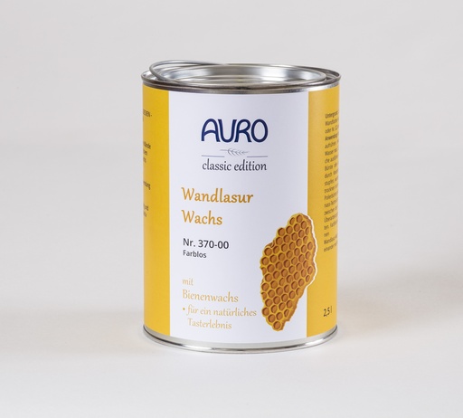 [AUR370000029] Auro Wandlasur-Wachs Farblos 2,5l