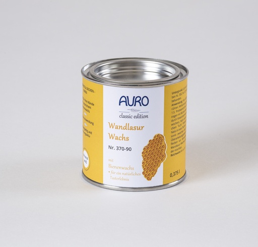 [AUR370009020] Auro Wandlasur-Wachs Mineral-Weiß 0,375l