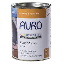 [AUR518000029] Auro CFL Klarlack 518 matt 2,5l