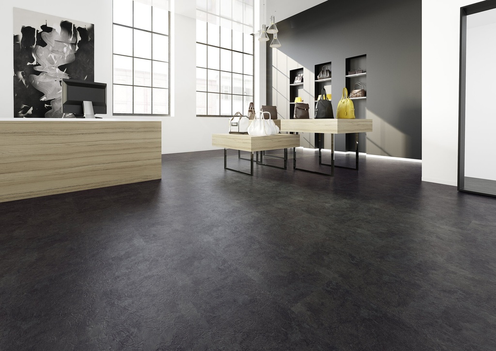 JOKA DESIGN 555 2,5mm/NS 0,55mm Dryback 5416 Black Slate 30,48x60,96cm Paket à 3,35 m2