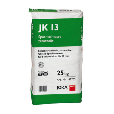 Joka JK 13 Spachtelmasse 25 kgzementär bis 10mm Schichtdicke