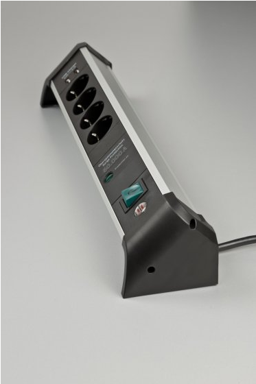 Brennenstuhl ALU-Office-Line 4fach, USB 3.1A *DE*