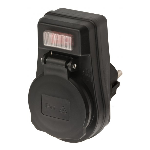 Brennenstuhl Adapter Schutzkontaktsteckdose