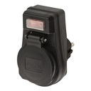 Brennenstuhl Adapter Schutzkontaktsteckdose