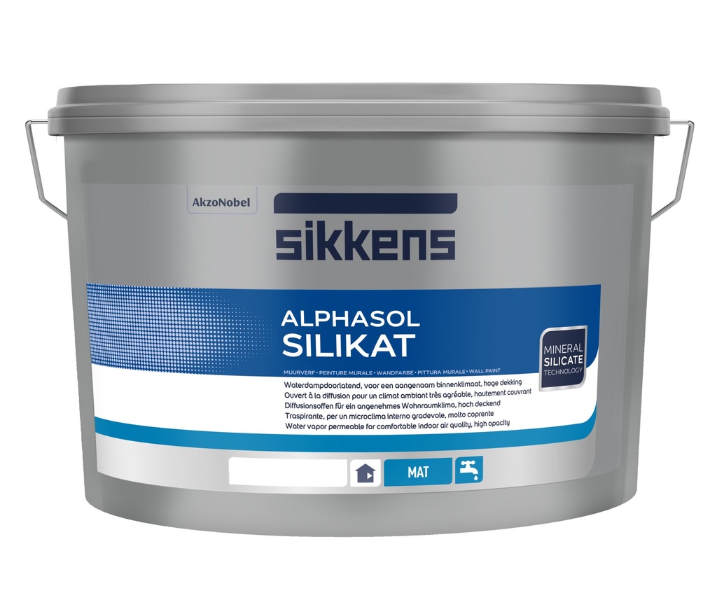 Alphasol Silikat weiß 12,5 Liter