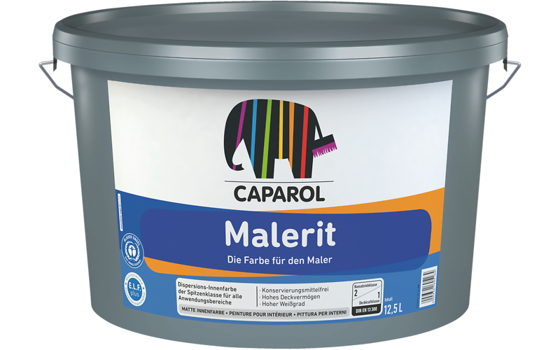 Caparol Malerit weiß 12,5 Ltr.