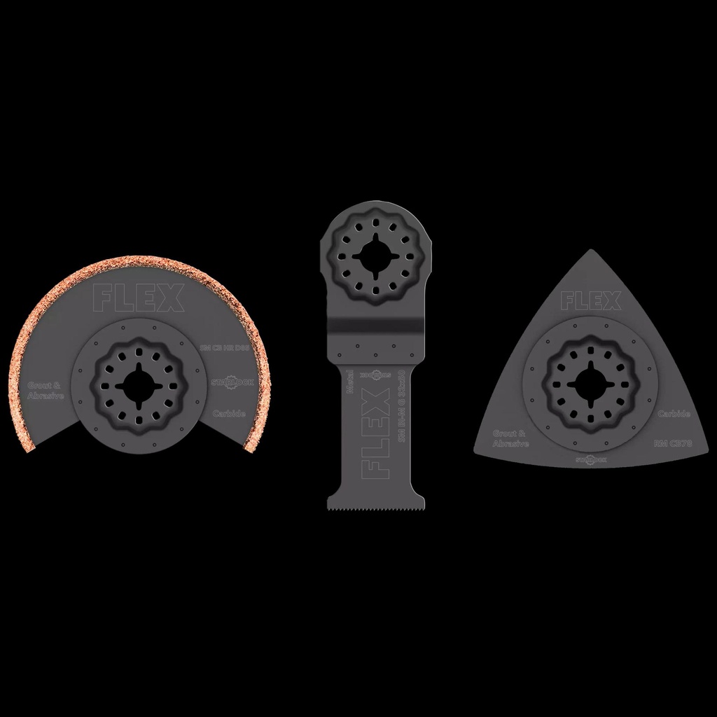 Flex Multitool SET für Fliesenarbeiten 531056