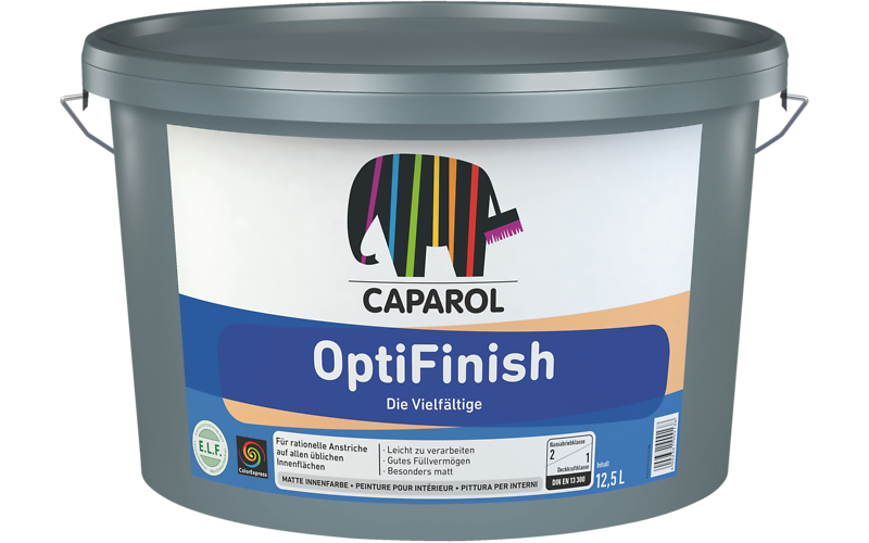 Caparol OptiFinish weiß NAK2 12,5 Ltr.