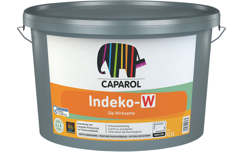 Caparol Indeko-W weiß fungizid ausgerüstet NAK 2 12,5 Ltr.