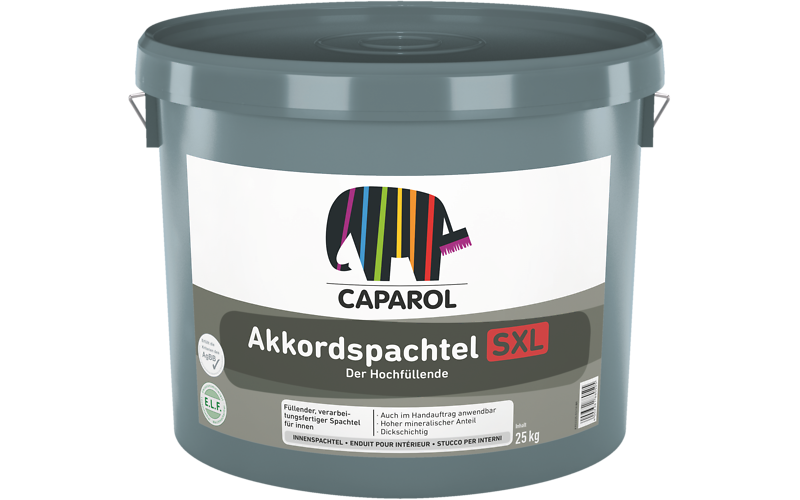 Caparol Akkordspachtel SXL Eimer 25 kg