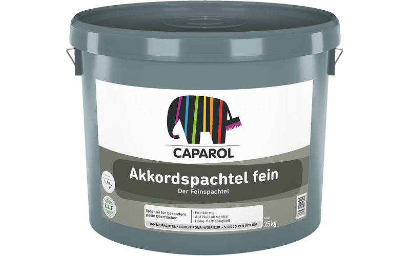Caparol Akkordspachtel fein 25 kg