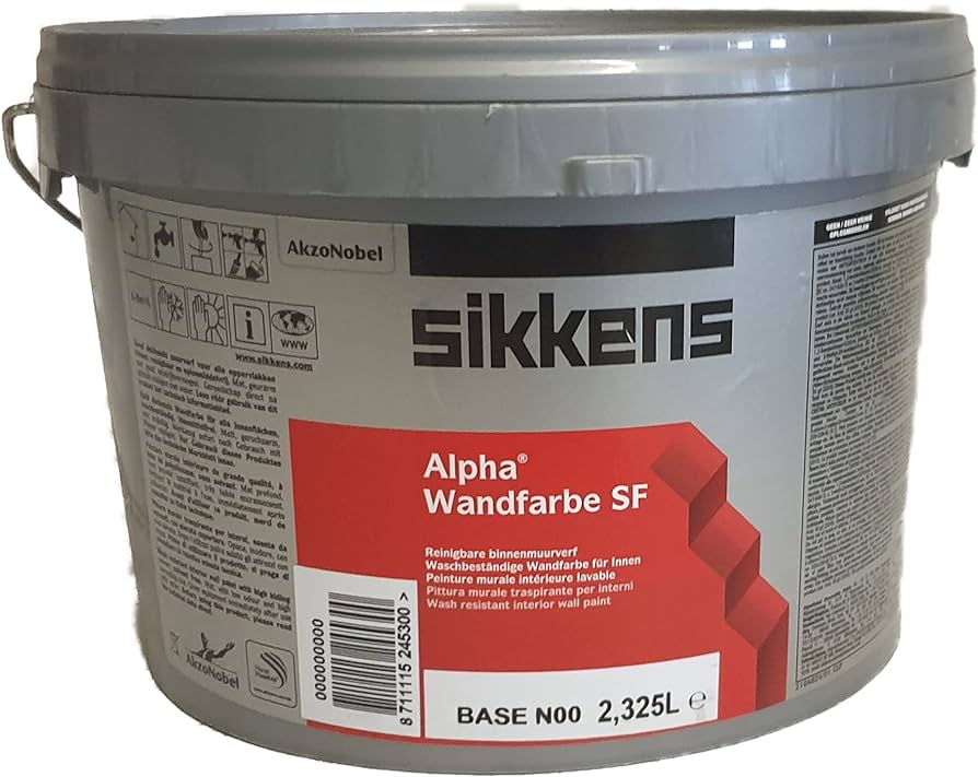 Alpha Wandfarbe SF Basis W05 2,5 Liter