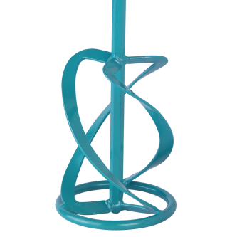 Collomix Rührer MK 140-N, NIROSTA-Rührer, Materialqualität 1.4301 V2A, Oberfläche sandgestrahlt, für abrasive Materialien, Mischwirkung von unten nach oben