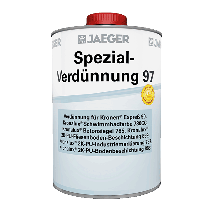 Jaeger 97 Spezial-Verdünnung für 090, 780CC, 757, 785, 853, 899 2,5 Ltr.