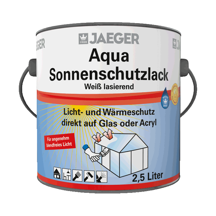 Jaeger 305 Aqua Sonnenschutzlack 10 Ltr.