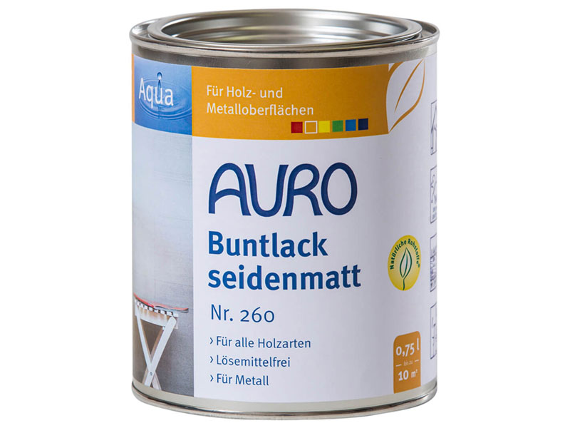 AURO Seidenmattlack 513 Basis P 750ml