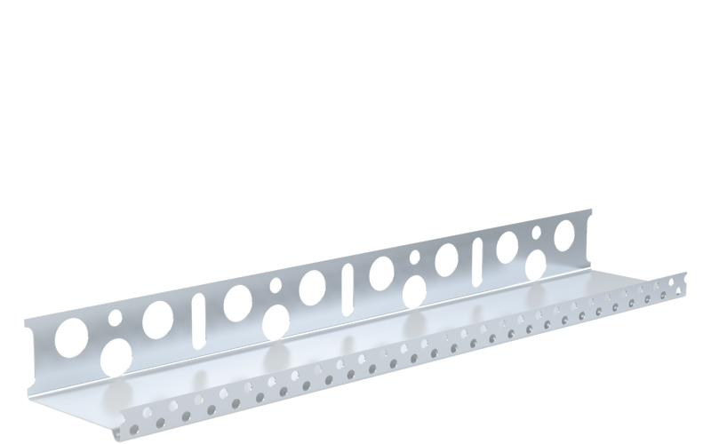 Capatect-Sockelschiene Alu blank 6689/22 für 220 mm Plattendicke, Länge 2 m, Bund = 10 Stück .