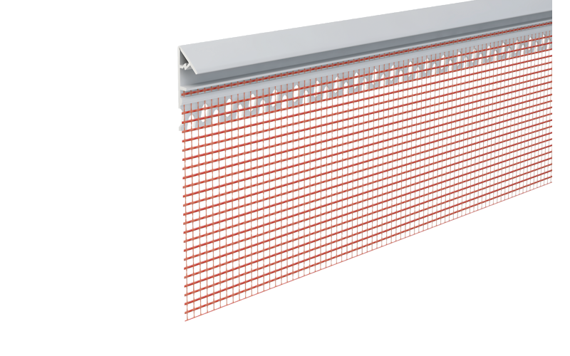Capatect Attikaprofil mit Gewebe 663 2,5 m