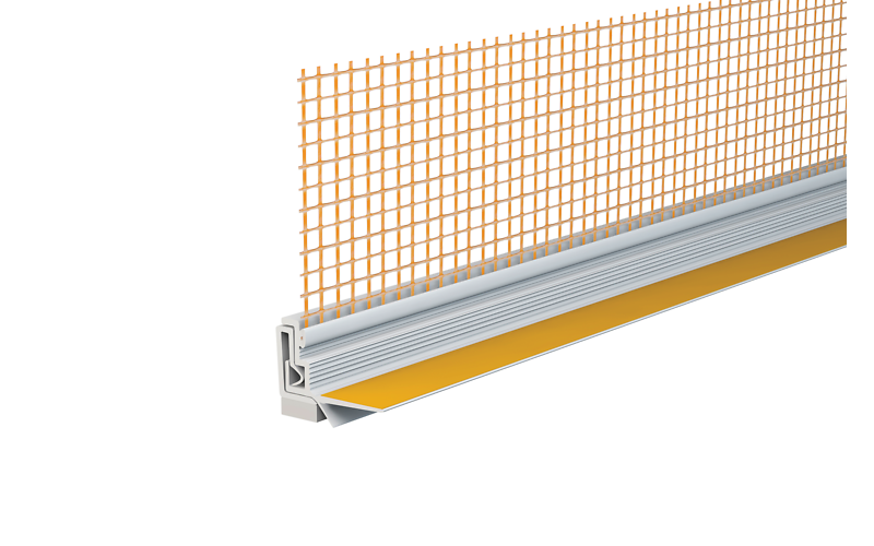 Capatect-Anputzleiste 3D mini 646/00 Länge: 1,4 m VE = 25 Stück