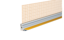 Capatect-Anputzleiste 3D mini 646/01 Länge: 2,4 m VE = 25 Stück