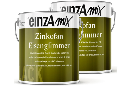 **einzA Zinkofan EG DB 701 2,5lEisenglimmer graualuminium