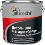 Albrecht Beton Garagenbeschichtung steingrau 7030 5ltr.
