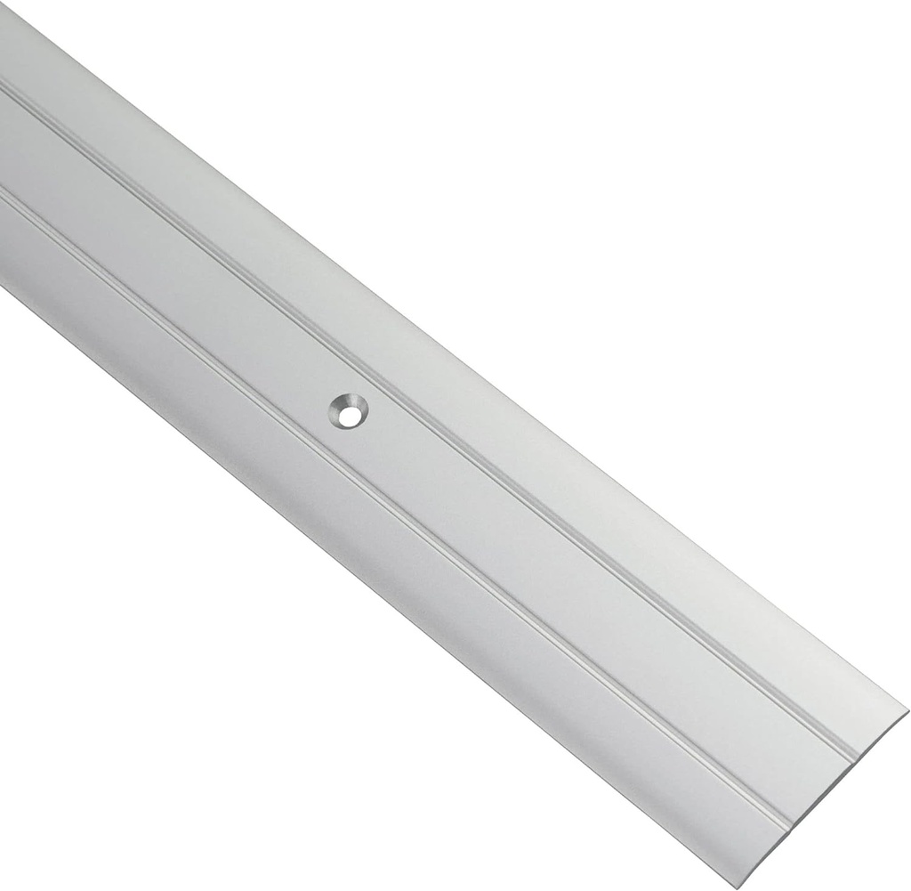 Aluminium-Übergangsprofil - gelochtsilber 20 mm 90