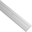 Aluminium-Übergangsprofil - gelochtsilber 20 mm 90