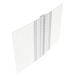 Dehnfugenprofil S 8240 3,0m Gereck für WDVS (PVC 6mm)