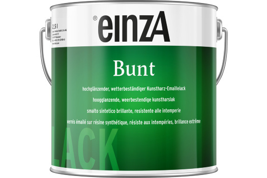 einzA Bunt weiss 750ml hochglänzend