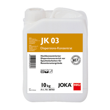 Joka JK 03 Disp. - Konzentrat 10 kgvor Spachtelarbeiten für schwach od.