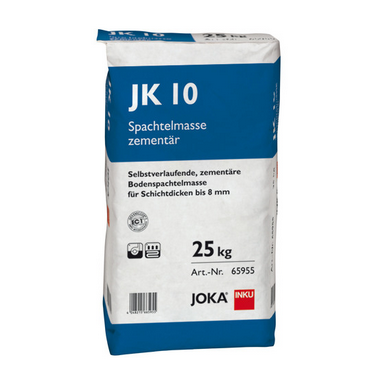Joka JK 10 Spachtelmasse 25kg zementär bis 8mm Schichtdicke 1,6kg/m²