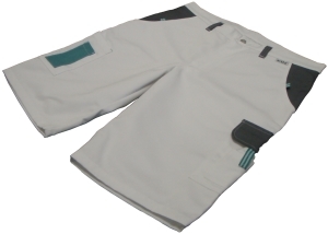 Setta Bermuda Arbeitshose Gr 50white-grey