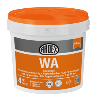 ARDEX WA Epoxifuge, anthrazit Eimer mit Deckeleinheit: 4 kg