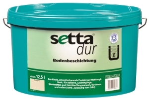 setta DUR Bodenbeschichtung 7032 5 l Kieselgrau 1K  Acrylat WB