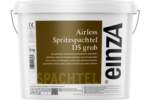 einzA Spritzspachtel D5 grob  25kg Eim.