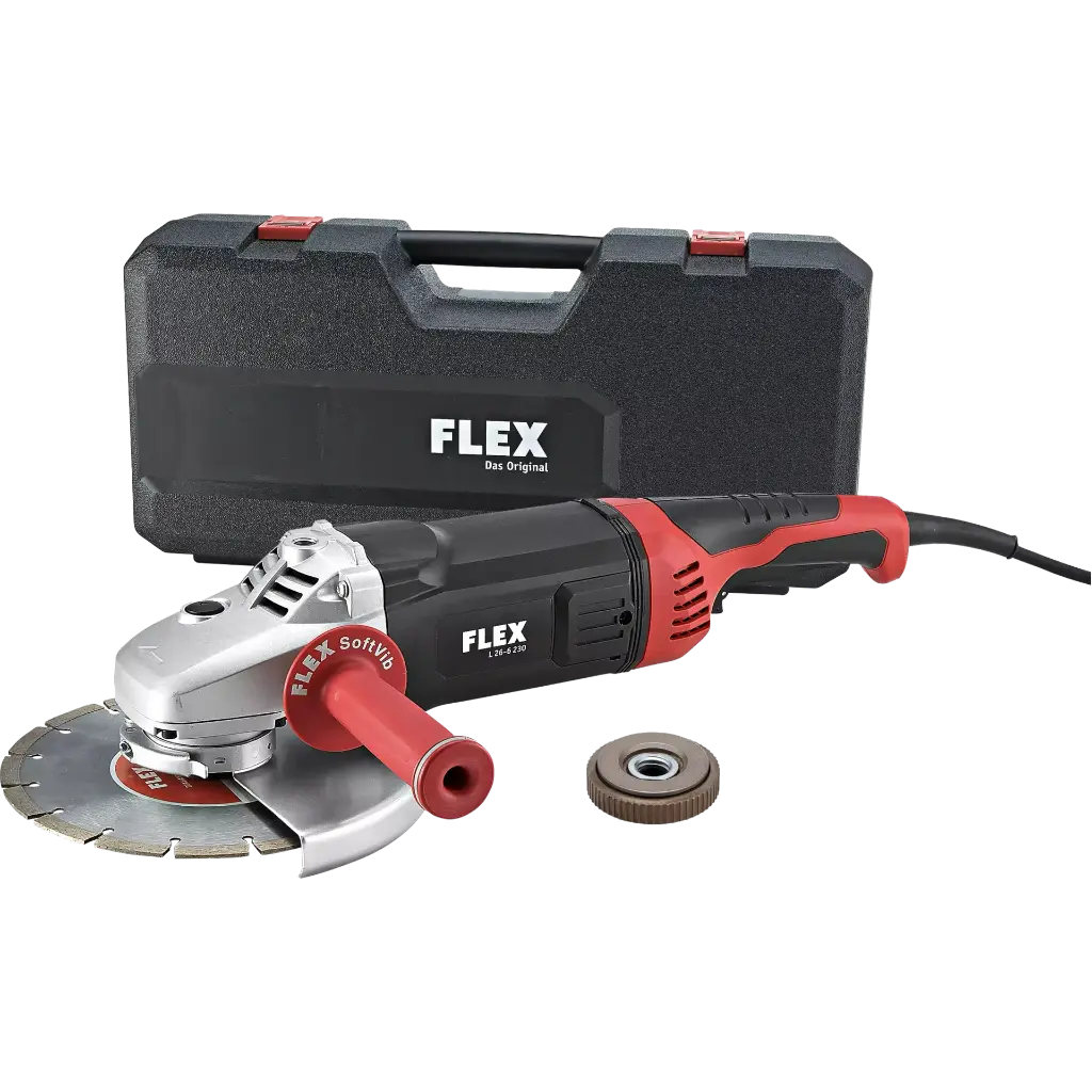 FLEX Winkelschleifer L 26-6 230 TK-S 2600Watt + Diamantjet Scheibe