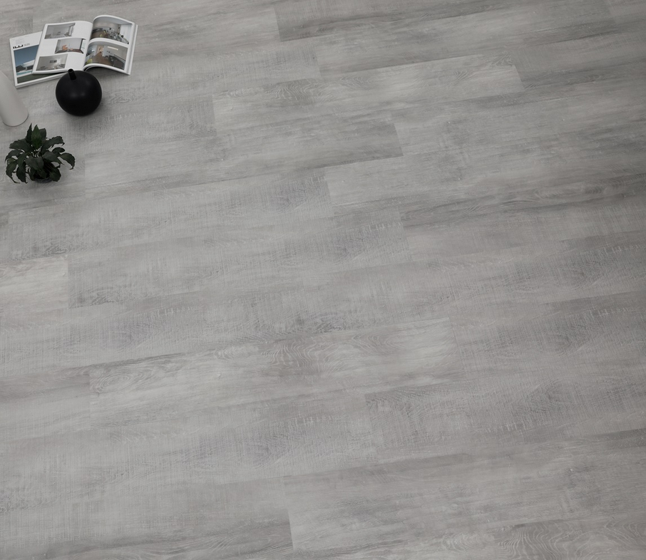 Green Flors Nature Living GW 348 Oak Crafted - Trendy Pewter 0,30/2mm (12 Planken/3,34qm) Klebevinyl