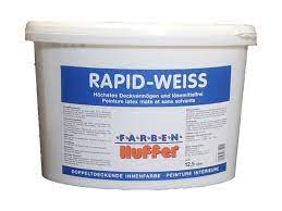 Huffer Rapidweiss  weiß 12,5 l  Naßabriebklasse 2 Deckkraftklasse 1