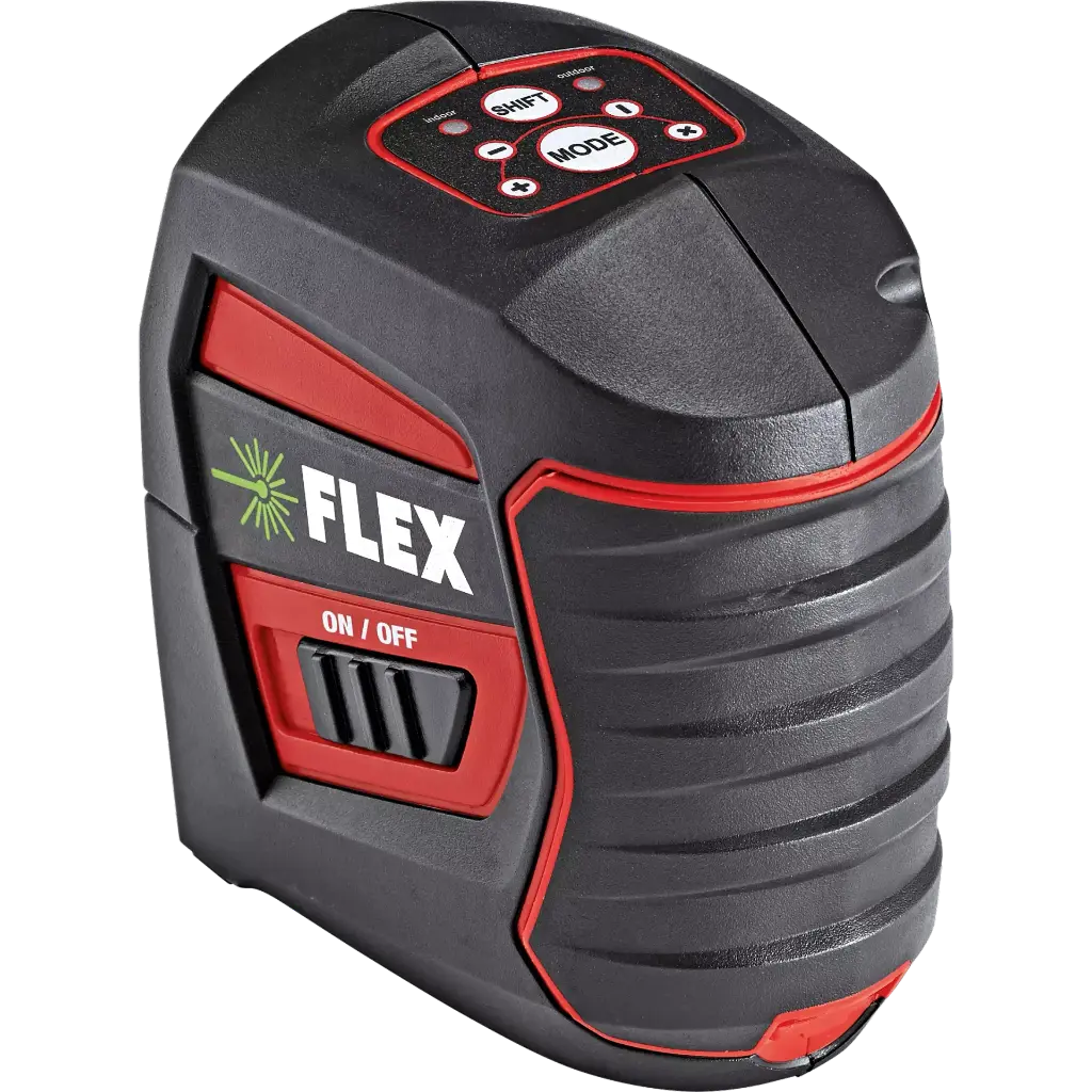 FLEX Kreuzlinienlaser selbstnivellierend ALC2/1 G/R +LKS64-170