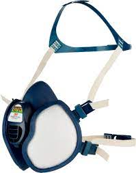 3M Atemschutz Wartungsfreie Halbmaske 4251+, FFA1P2 R D, gebrauchsfertig