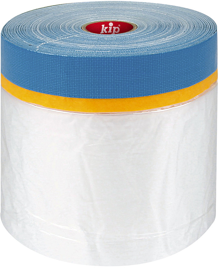3388 KIP Washi TEC Multimasker Goldband kombiniert mit blauem Gewebeband und 55cm Folie 24mm/16mm 20m Rolle