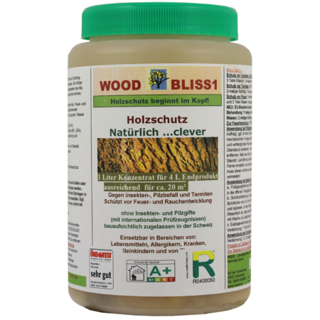 Wood Bliss 1  Holzwurm Frei  1l Konzentrat 3:1